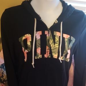 PINK zip up hoodie